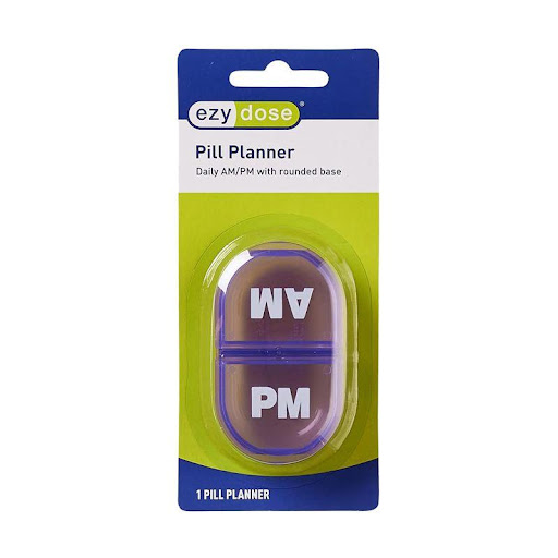Pastillero Am Pm Apothecary Varios Importado APOTHECARY  x 1 El pastillero Am/PM para pastillas con seguro que evita que las píldoras se salgan del pastillero y se caigan dentro de sus bolsas, portafolios o maletas.
