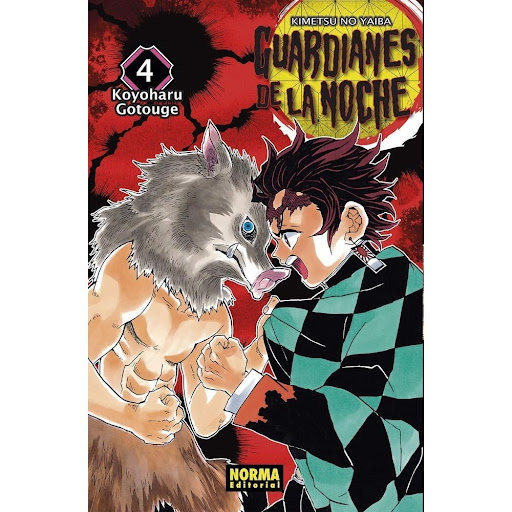 Guardianes De La Noche No. 4 Editorial Norma Libro x 1.0 GUARDIANES DE LA NOCHE 04   Autores:Koyoharu Gotouge  Colecciones:CÓMIC MANGA  Editoriales:NORMA Editorial  Series:GUARDIANES DE LA NOCHE   PRONTO TANJIRÔ DEBERÁ HACER FRENTE A UNA NUEVA MISIÓN...  Cu