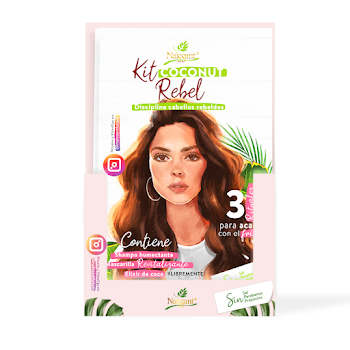 Kit Coconut Rebel Naissant Shampoo Humectante + Mascarilla Revitalizante + Elixir De Coco  