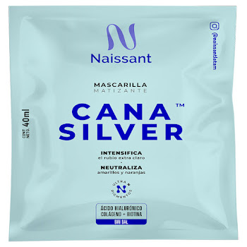 Mascarilla Para El Cabello Naissant Cana Silver 1 Sachet'S x 40 ml  