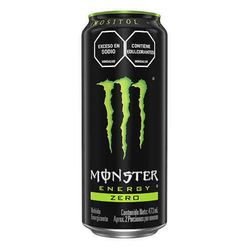 Bebida Energizante Monster Green Zero Lata 473 ml
