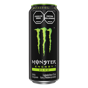 Bebida Energizante Monster Green Zero Lata 473 ml  