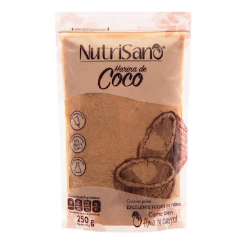 Harina De Coco Nutrisano x 250 gr  