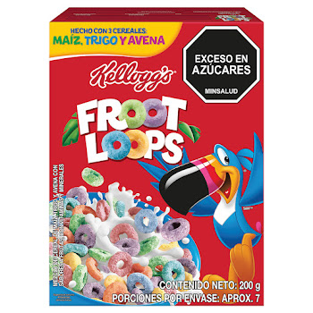 Cereal Kellogg Froot Loops Caja x 200 gr  