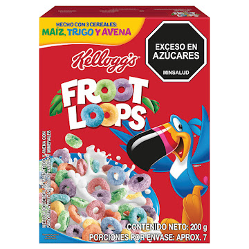 Cereal Kellogg Froot Loops Caja x 200 gr  