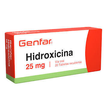 **Hidroxicina Genfar 25Mg Tabletas Caja X20Tab.                           