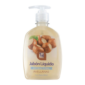 Jabón Farmatodo Líquido Antibacterial Avellana x 260 ml  