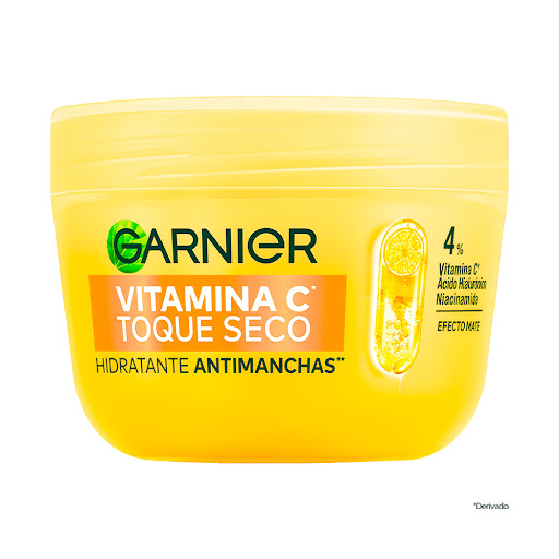 Crema Garnier Hidratante Antimanchas Toque Seco  Vitamina C Frasco x 85 g