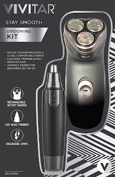 Solo Online Kit Maquina De Afeitar   Vivitar + Depiladora De Oido Y Nariz  