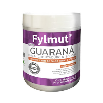 Fylmut Guaraná Sabor Vainilla Summa Frasco x 450 gr  