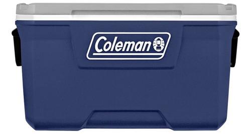 Nevera Portátil Coleman 316 Series 70Qt (Azul Marino Y Gris) Coleman Caja x 1 Cava Hielera Térmica Portátil. Las bebidas heladas y las comidas compartidas alimentan los mejores momentos al aire libre, y el refrigerador con ruedas Coleman 316 Series es la opción correcta para el