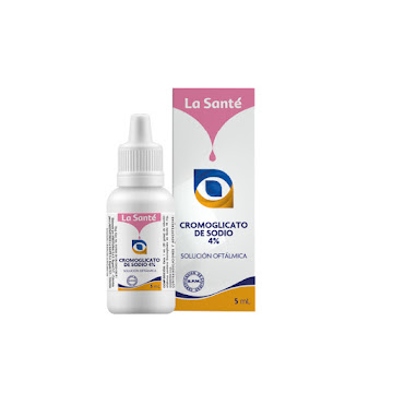 Cromoglicato de Sodio La Santé 4% Frasco x 5 ml  