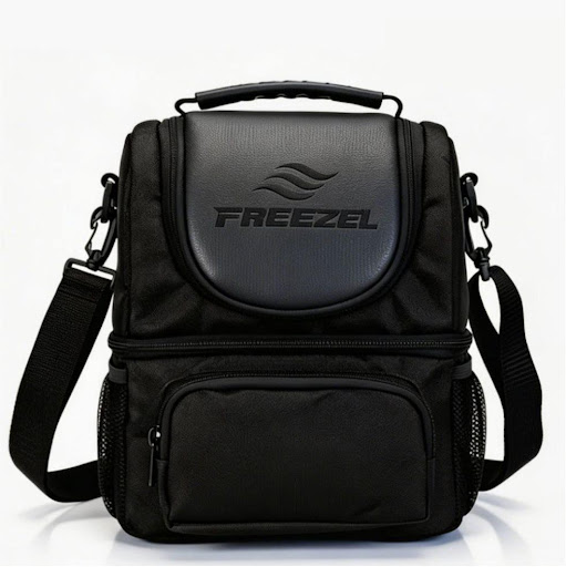 Morral térmico negro Freezel 10 lt  para alimentos o medicamentos  FREEZEL Caja x 1 Bolso térmico Freezel de 10 litros. Incluye 4 Cooling Gel Packs reutilizables de 300 ml. Ideal para conservar alimentos, bebidas, medicamentos e insulina durante tus desplazamientos.