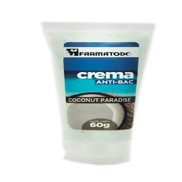Crema Farmatodo Anti-Bac Coconut Paradaise x 60 gr  