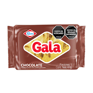 Ponque Ramo Gala Chocolate x 60 gr  