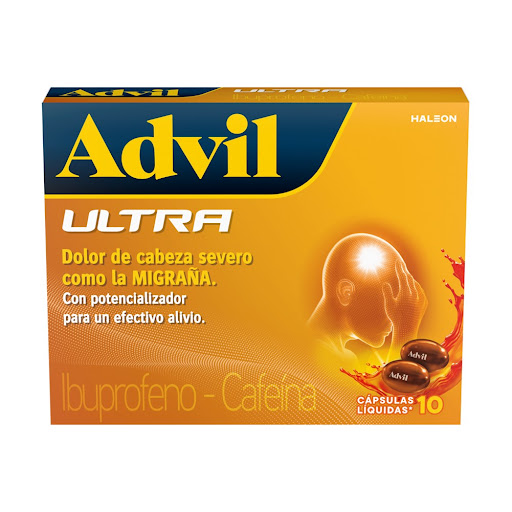 Advil Ultra Ibuprofeno x 10 caps