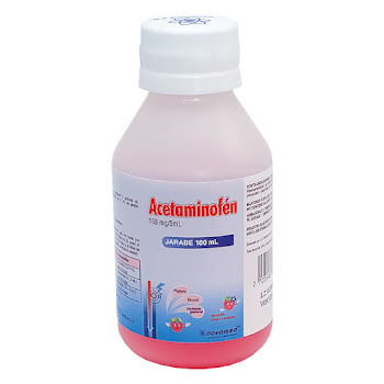 Acetaminofén Jarabe Novamed Frasco x 100 ml  