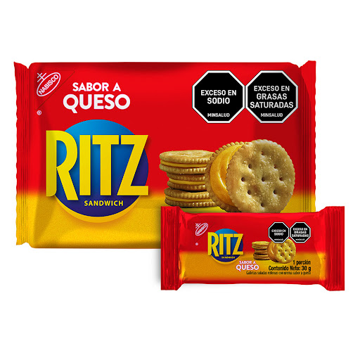 Galletas Ritz Queso   Paquete x 6 und