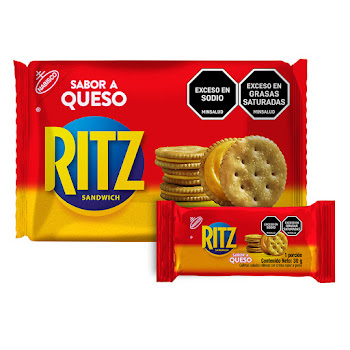 Galletas Ritz Queso   Paquete x 6 und  