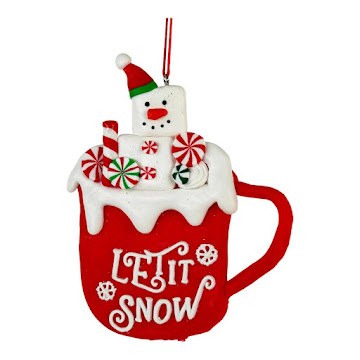 Colgante Noritex Hombre De Nieve Navideño x 1 und  