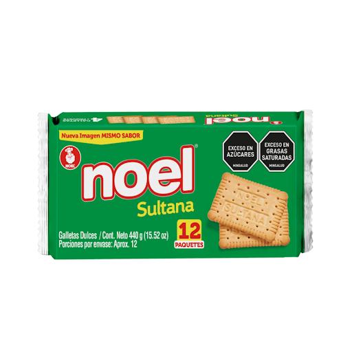 Galletas Noel Sultana x 12 unidades x 4 galletas Noel Bolsa x 12 Galletas dulcesitas y variadas, la opción más deliciosa para calmar antojos, regalar y compartir en tus reuniones sociales, tambien las puedes incluir en la preparación de tus postres favoritos.