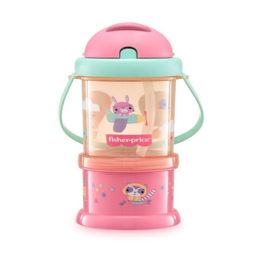 VASO PORTA SNACK PLAYFULL ROSA FISHER PRICE CAJA x 1 VASO PORTA SNACK PLAYFULL ROSA