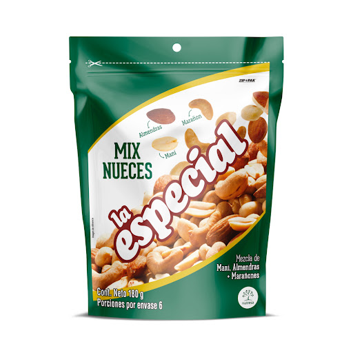 Maní La Especial Con Nueces Almendra Marañones x 180 gr