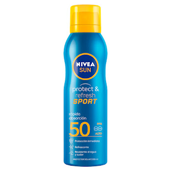 Spray NIVEA Sun Protect & Refresh FPS50 UVA+UVB x200Ml                  