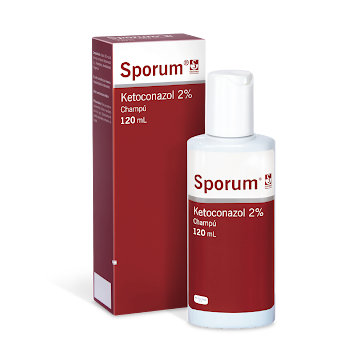 Sporum 2% Shampoo   Frasco x120Ml. Siegfried Ketoconazol                 