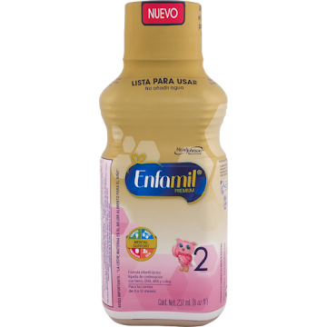 FORMULA INFANTIL   ENFAMIL PREMIUM LÍQUIDA 2 4-12 MESES X237ML 
