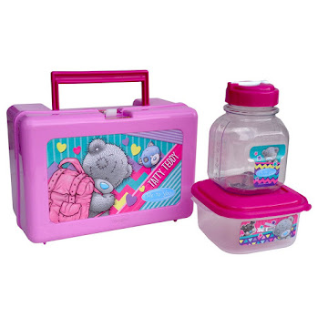 Solo Online Lonchera Vanyplas Para   Niña Tatty Teddy Color Rosado X 1 Unidad 