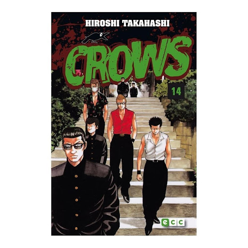 Crows No. 14 Generico Libro x 1.0 Sinopsis de CROWS No. 14   Mes tras mes, la historia urdida por Hiroshi Takahashi sorprende con nuevos destellos de acción y humor, convirtiendo a Crows en uno de los mangas más divertidos e irreveren
