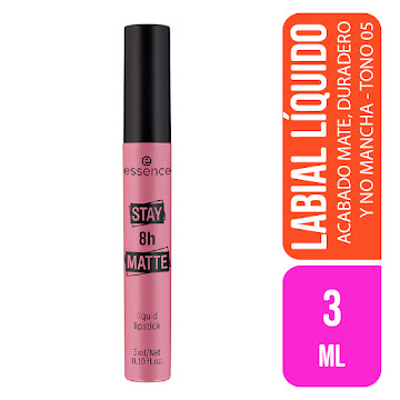 Labial Essence Stay 8h Matte Tono 05 x 3 ml  