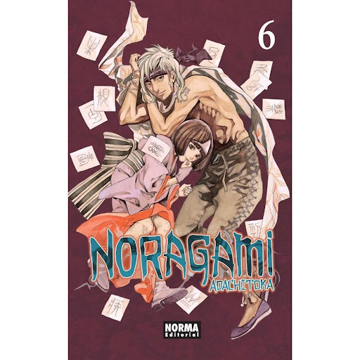 Noragami No. 6 Editorial Norma Libro x 1.0 NORAGAMI 06  Autores:Adachitoka  Colecciones:CÓMIC MANGA  Editoriales:NORMA Editorial  Series:NORAGAMI ISBN 9788467923711 Fecha de venta 26/8/2016 Formato Tapa blanda con sobrecubierta Num páginas 192