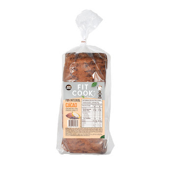 Pan Cacao Buena Vida Fitcook Mary Mendez 100% Integral x 430 gr  