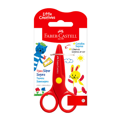Tijera Little Creatives Faber castell x 1 und
