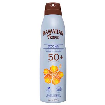 Protector Solar Hawaiian Tropic Ozono Spray Resistente Al Agua Fps 50 Frasco x 180 ml  