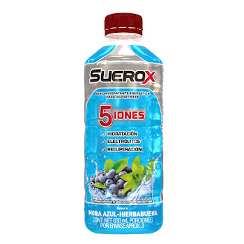 Suerox Mora Azul Con   Iones x 630 ml  