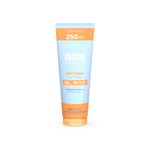 Fotoprotector Corporal Isdin Gel Crema Wet Skin Spf 50 Frasco x 250 ml