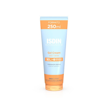 Fotoprotector Corporal Isdin Gel Crema Wet Skin Spf 50 Frasco x 250 ml  