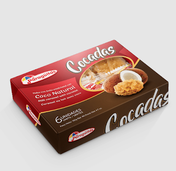 Cocadas El Paraguita   6Und X132Gr 