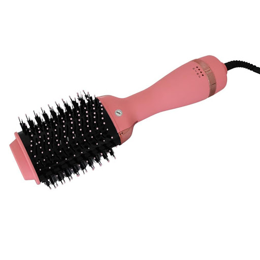 Cepillo De Pelo Rosa - Desenreda Y Suaviza Tu Cabello GENERICO Unidad x 1 Logra un cabello espectacular con el Cepillo Secador de Cabello 4 en 1. Este innovador dispositivo combina la potencia de un secador, la precisión de un rizador, el alisado de una plancha y la facilid