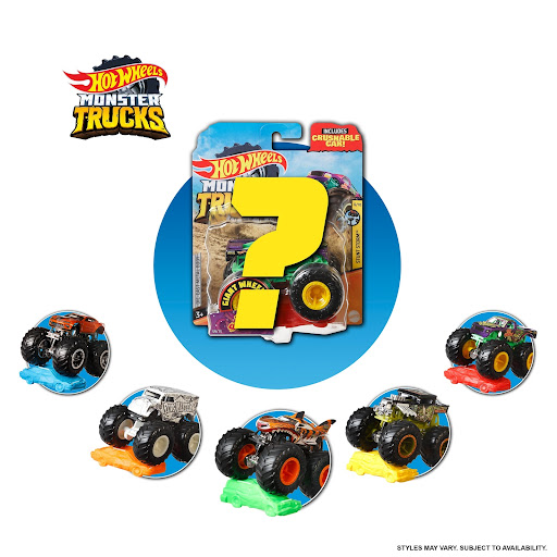 Juguete Hot Wheels Monster Truck Surtido x 1 und