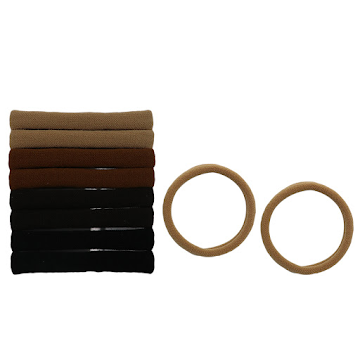 Cauchos Salon Expert Sin Huella Nude Café x 8 und  