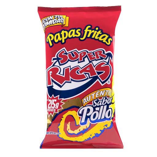 PASABOCAS SUPER RICAS PAPAS POLLO X215G.