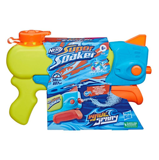 Lanzador De Agua Super Soaker Wave Spray Chorros Ondulantes Nerf  x 1 El Lanzador está diseñado para crear chorros ondulantes únicos que añaden diversión a los juegos acuáticos. Su diseño innovador y colorido lo hace perfecto para aventuras al aire libre.