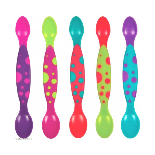 Solo Online Set Cuchara Morada Doble 