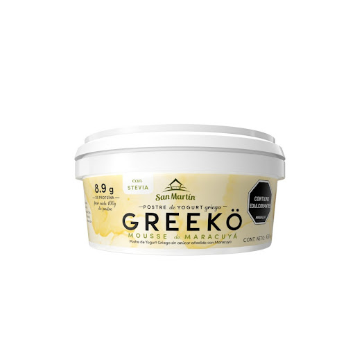 Postre De Yogurt Griego San Martin Sin Azúcar Añadido Con Maracuyá Pote x 150 gr