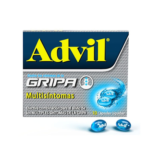 Advil Gripa Ibuprofeno x 10 Cápsulas