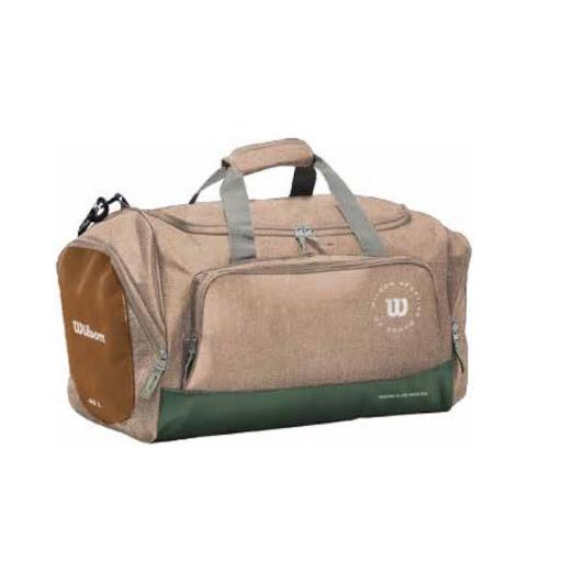 Bolso de Viaje Wilson Winnipeg (Beige y Verde) Wilson Bolsa x 1 